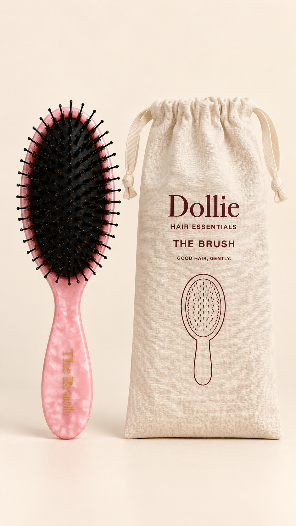 The Brush — Perie de păr din acetat